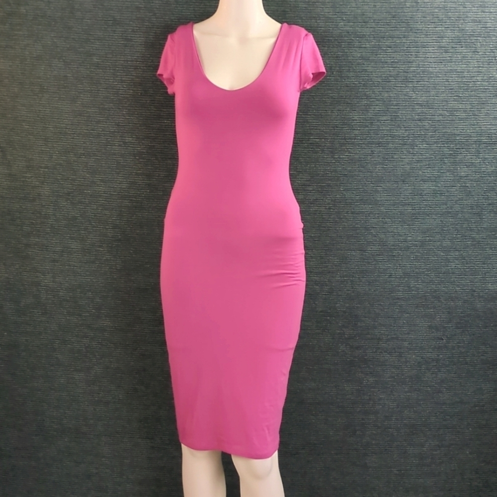 See You Monday! Pink Tee Shirt Dress